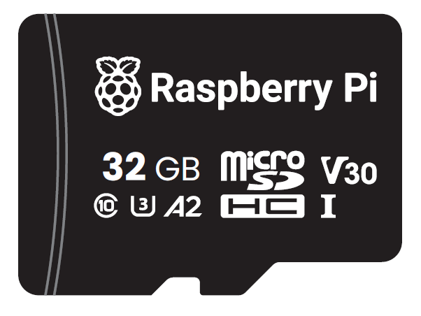 Raspberry Pi A2-Class SD Card - Pre-Programmed With Raspbian Bookworm