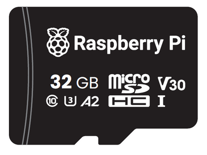 Raspberry Pi A2-Class SD Card - Pre-Programmed With Raspbian Bookworm