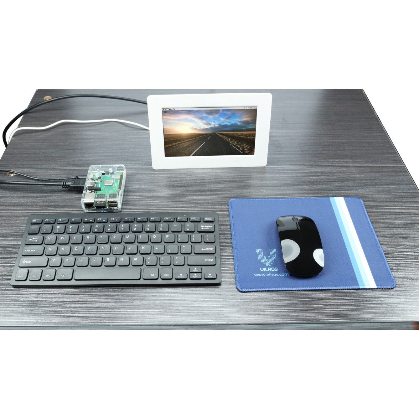 11 Inch Wireless Keyboard And  Mouse and Bonus Mousepad Refurbished