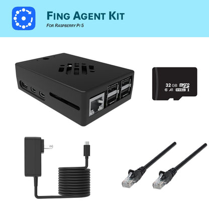 Fing Agent with Raspberry Pi Kit - By Vilros