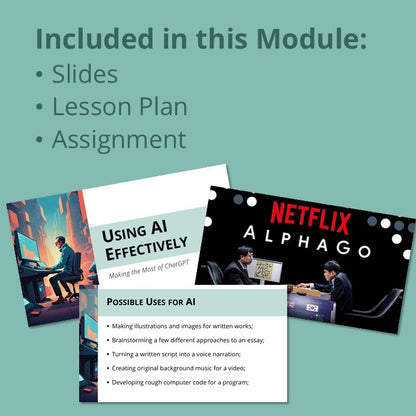 Using AI Effectively (Slides & Lesson Plan)