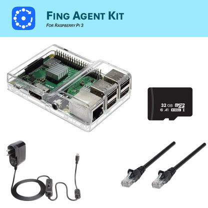 Fing Agent with Raspberry Pi Kit - By Vilros