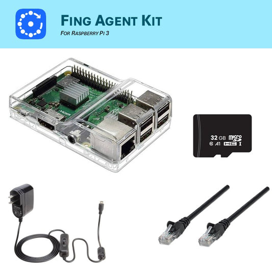 Fing Agent with Raspberry Pi Kit - By Vilros