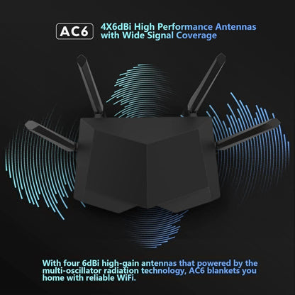 Tenda AC1200 Smart WiFi Router