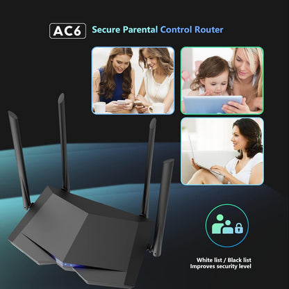 Tenda AC1200 Smart WiFi Router