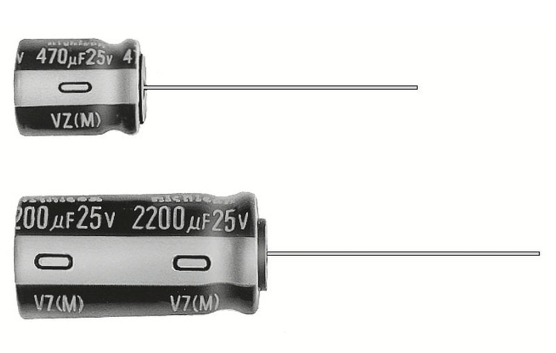 UVZ2E101MHD 100 µF Electrolytic Capacitors (Package of 3)