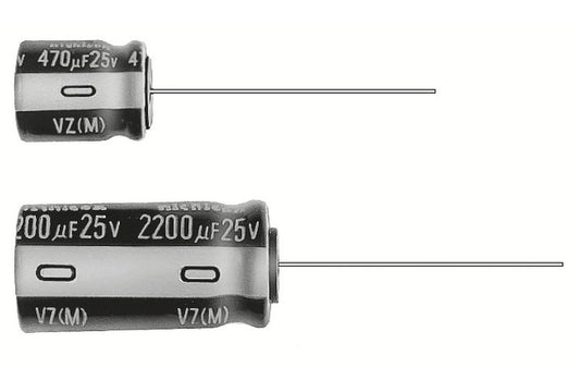 UVZ2E101MHD 100 µF Electrolytic Capacitors (Package of 3)
