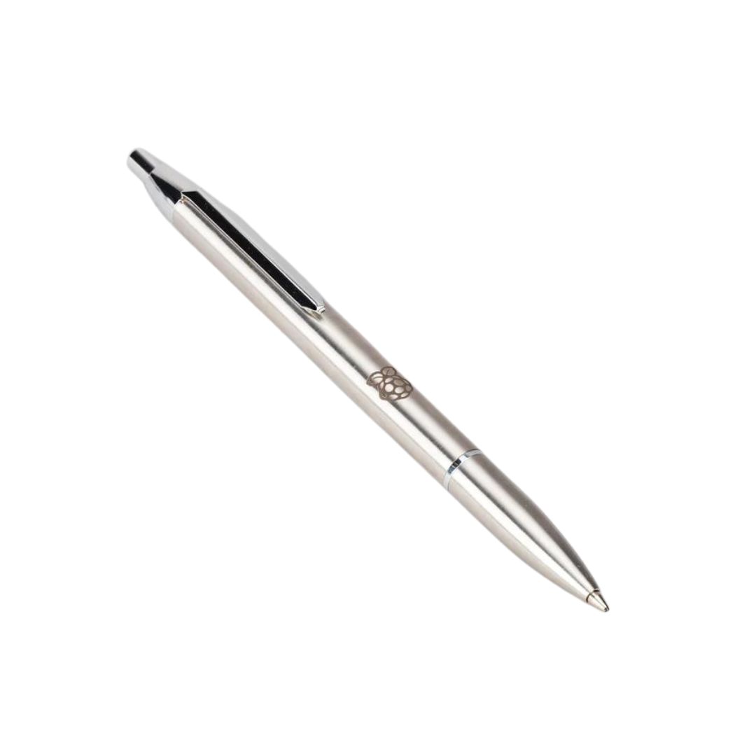 Raspberry Pi Engraved Stainless Steel Pen
