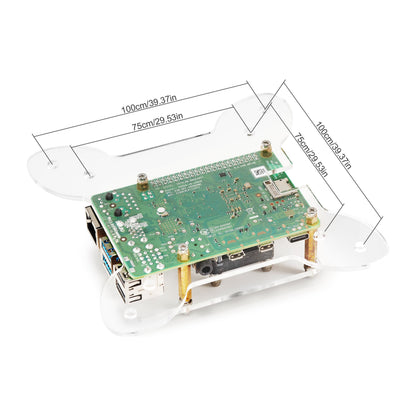 VESA mount for Raspberry Pi-Compatible With ALL Raspberry Pi Boards