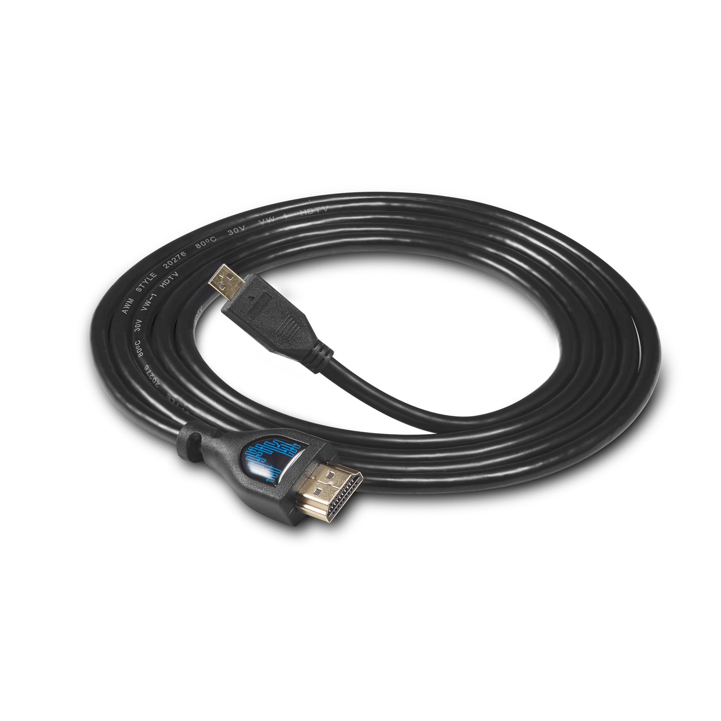 Vilros Micro-HDMI To Standard HDMI Cable - Designed For Raspberry Pi 4/5