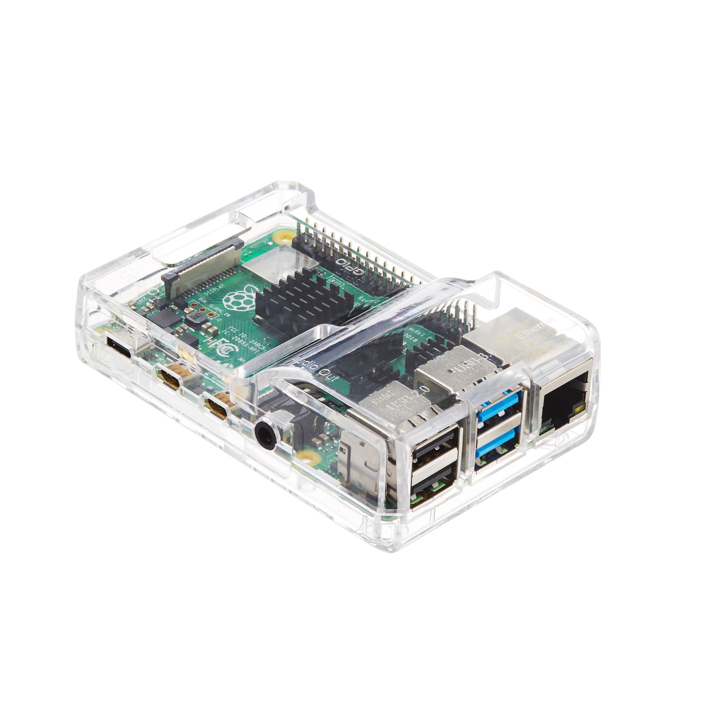 Vilros Raspberry Pi 4 Compatible Case with Two Covers