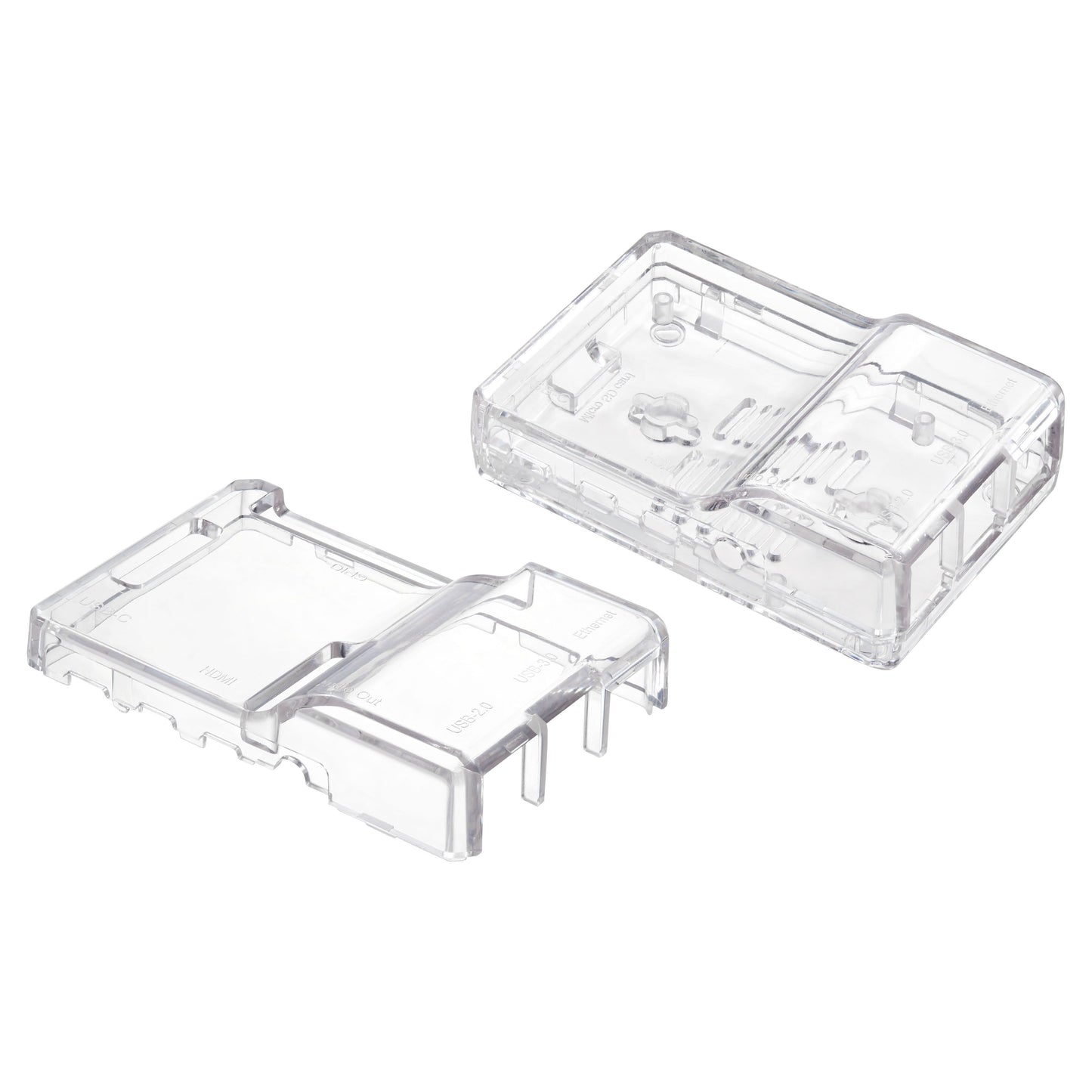 Vilros Raspberry Pi 4 Compatible Case with Two Covers
