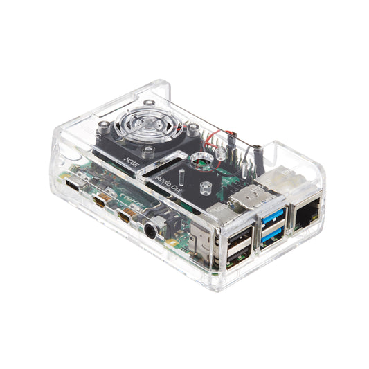 Vilros Raspberry Pi 4 Compatible Case with Built in Fan