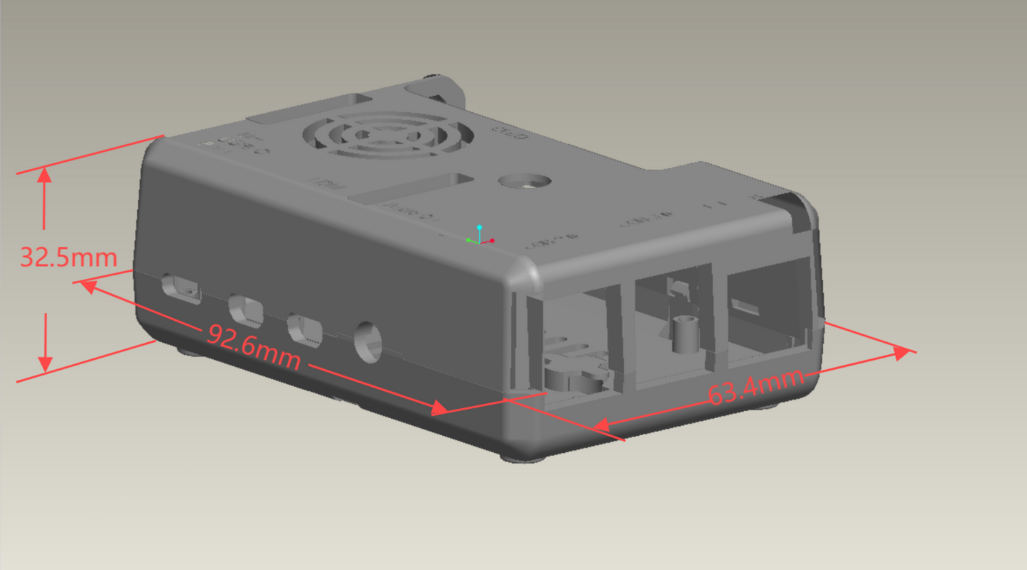 Vilros Raspberry Pi 4 Compatible Case with Built in Fan