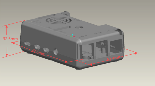 Vilros Raspberry Pi 4 Compatible Case with Built in Fan