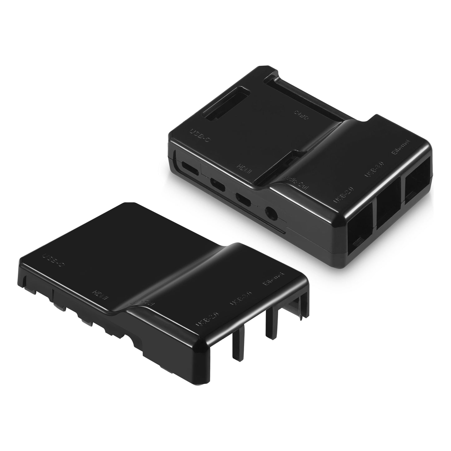 Vilros Raspberry Pi 4 Compatible Case with Two Covers