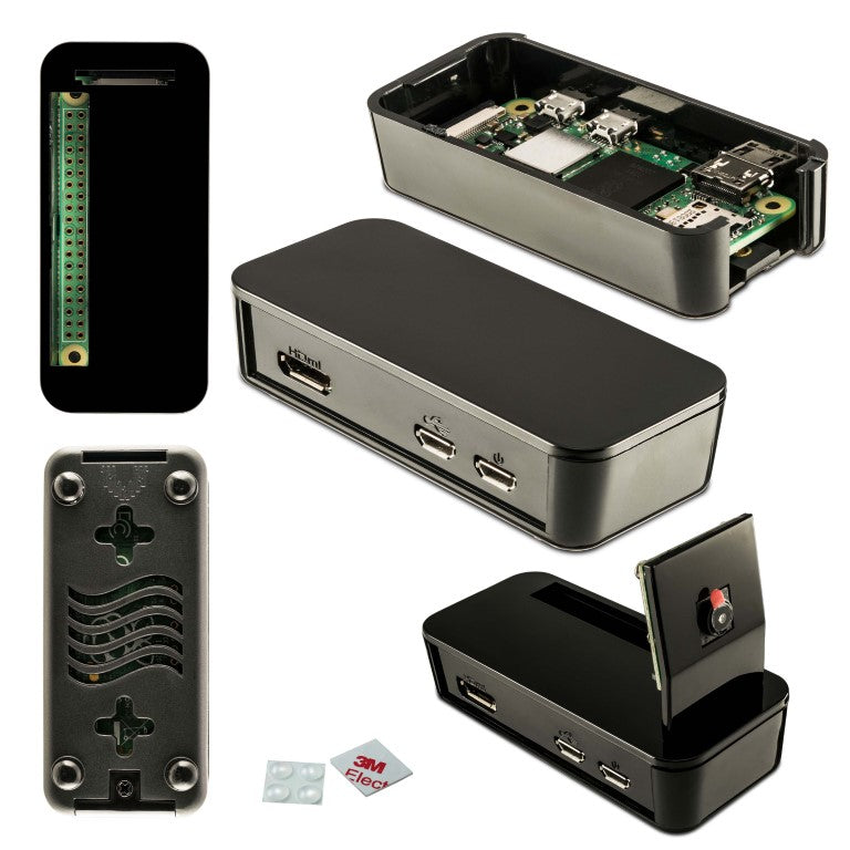 Vilros Multi Use ABS Case for  Raspberry Pi Zero/ Zero W/ Zero 2 W (V2)