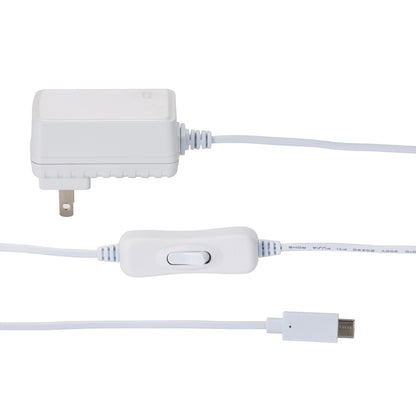 Vilros Raspberry Pi 4/400 Compatible  USB-C Power Supply With Switch [3 Amp] - Vilros.com