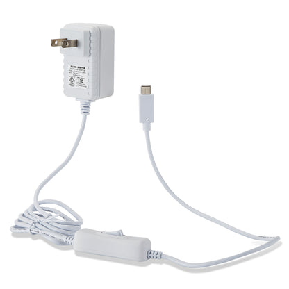 Vilros Raspberry Pi 4/400 Compatible  USB-C Power Supply With Switch [3 Amp] - Vilros.com