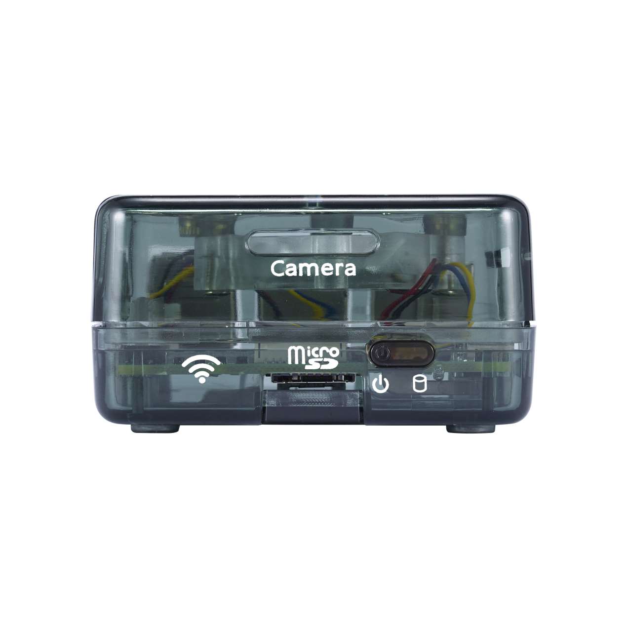 Vilros GLOWCOOL Clear Transparent ABS case For Raspberry Pi 5 With LED Fan