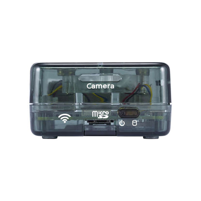 Vilros GLOWCOOL Clear Transparent ABS case For Raspberry Pi 5 With LED Fan