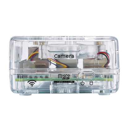 Vilros GLOWCOOL Clear Transparent ABS case For Raspberry Pi 5 With LED Fan
