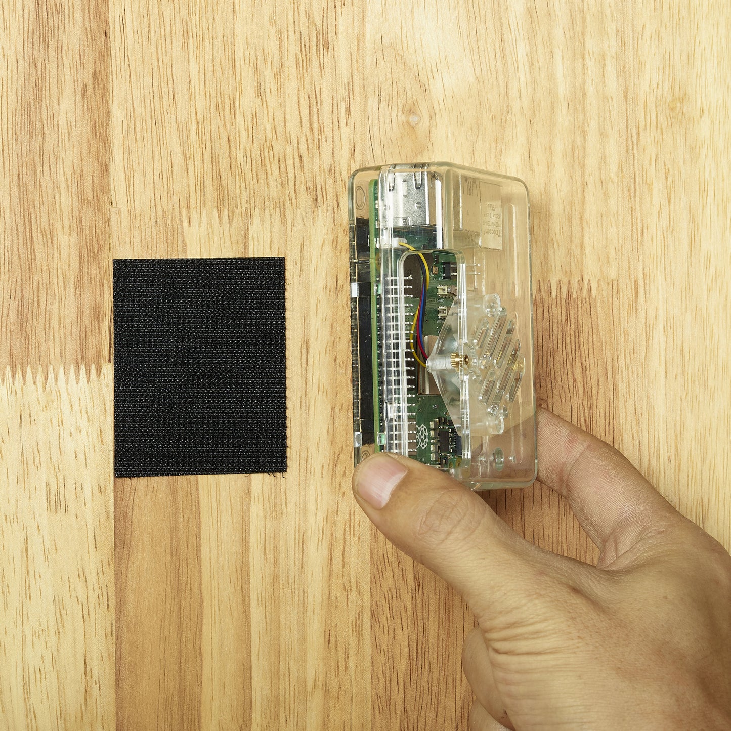 2.5 x 2 Inch Velcro Strips for Case Mounting- 2 Sets (4 strips)