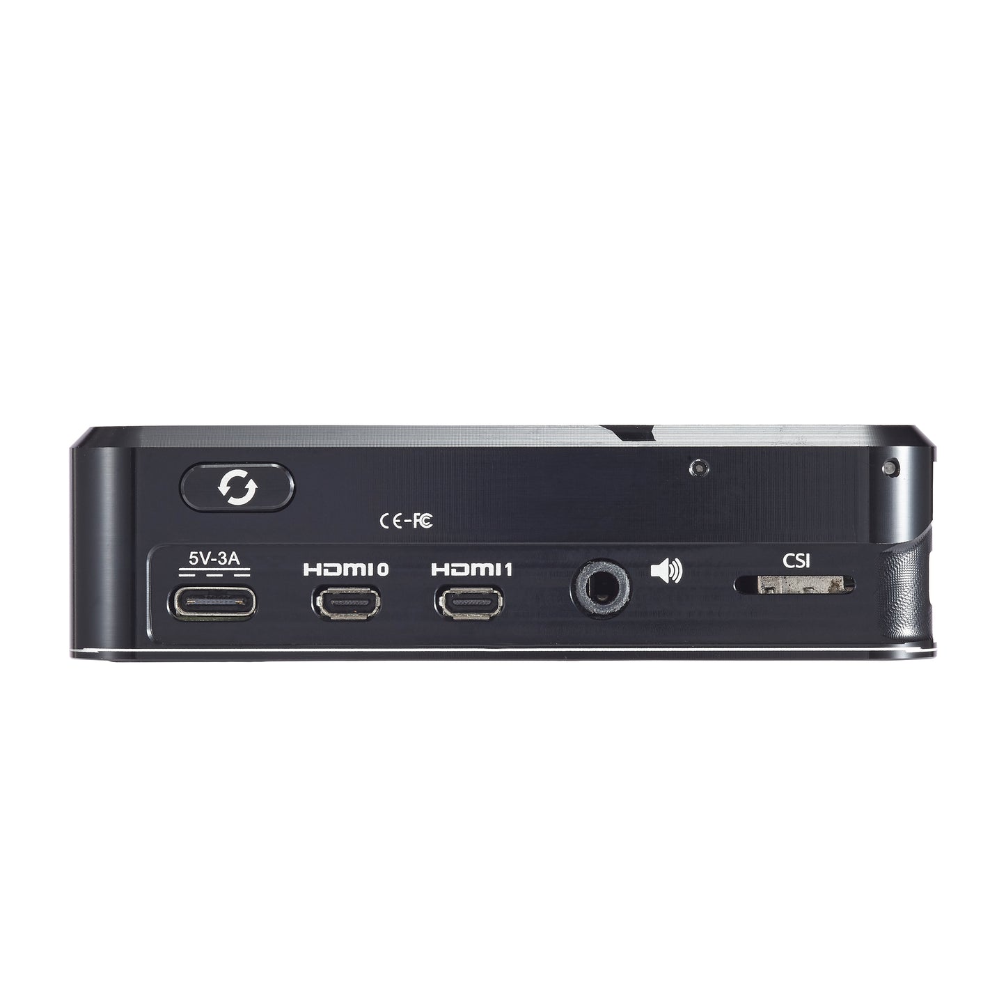 Vilros Raspberry Pi 4 Compatible Deluxe Passive Cooling Case- Black