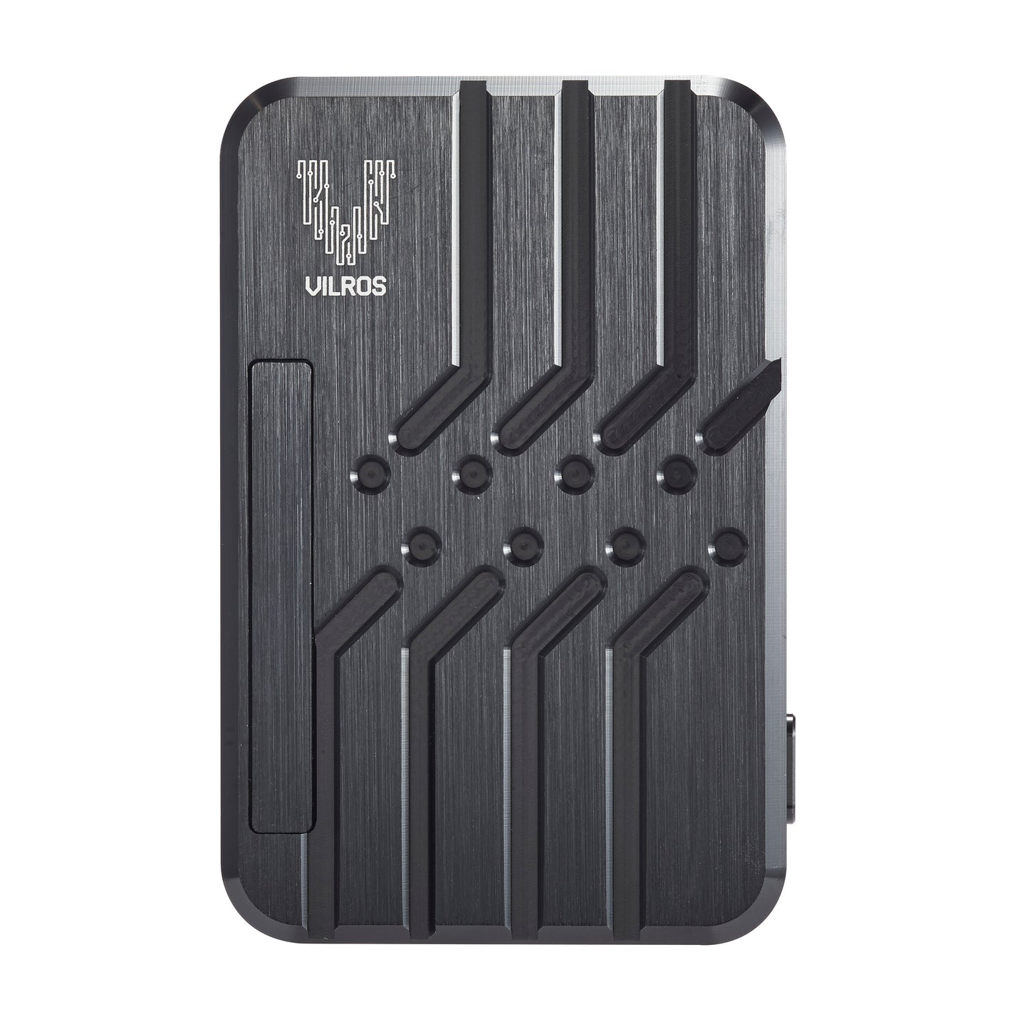 Vilros Raspberry Pi 4 Compatible Deluxe Passive Cooling Case- Black