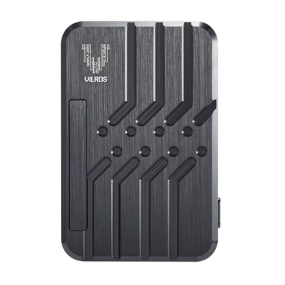 Vilros Raspberry Pi 4 Compatible Deluxe Passive Cooling Case- Black