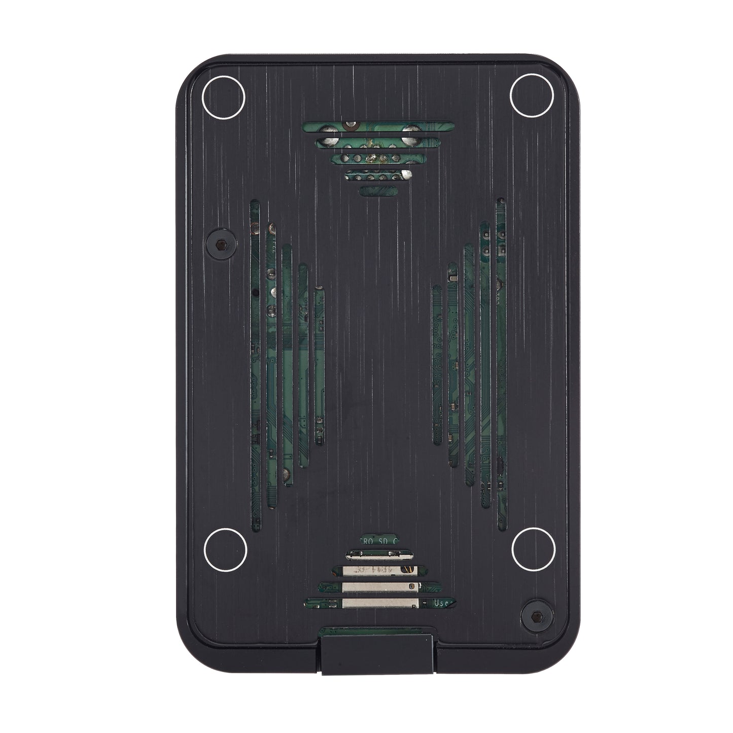 Vilros Raspberry Pi 4 Compatible Deluxe Passive Cooling Case- Black