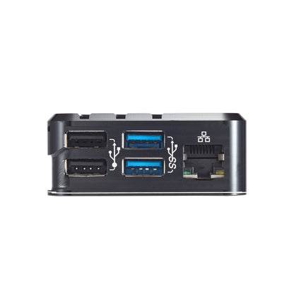 Vilros Raspberry Pi 4 Compatible Deluxe Passive Cooling Case- Black