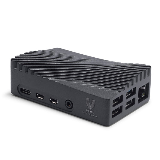Vilros Raspberry Pi 4 Compatible Aluminum Alloy Passive Cooling Case (NO Fan)