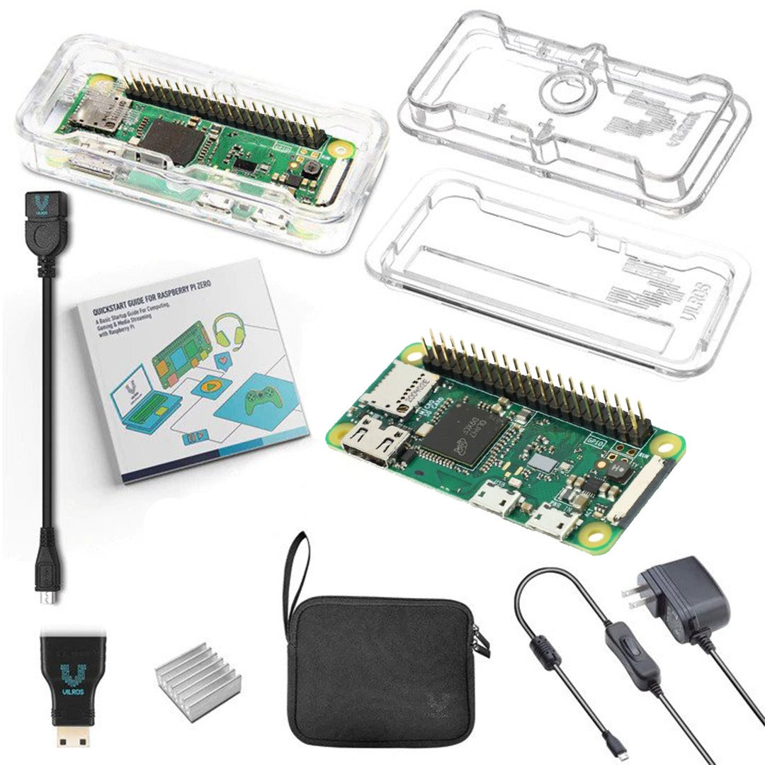 Vilros Raspberry Pi Zero W Basic Starter Kit - Vilros.com