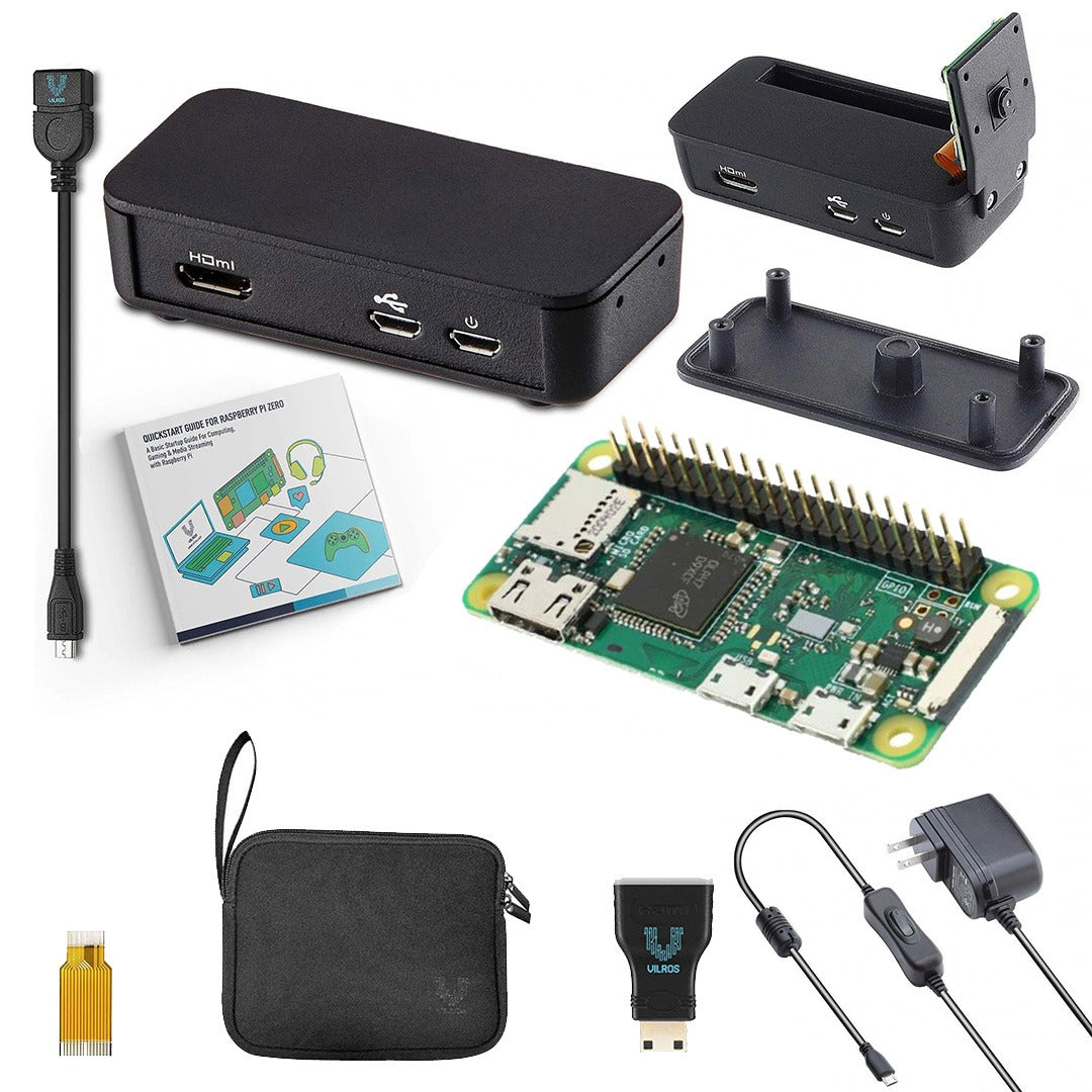 Vilros Raspberry Pi Zero W Basic Starter Kit - Vilros.com
