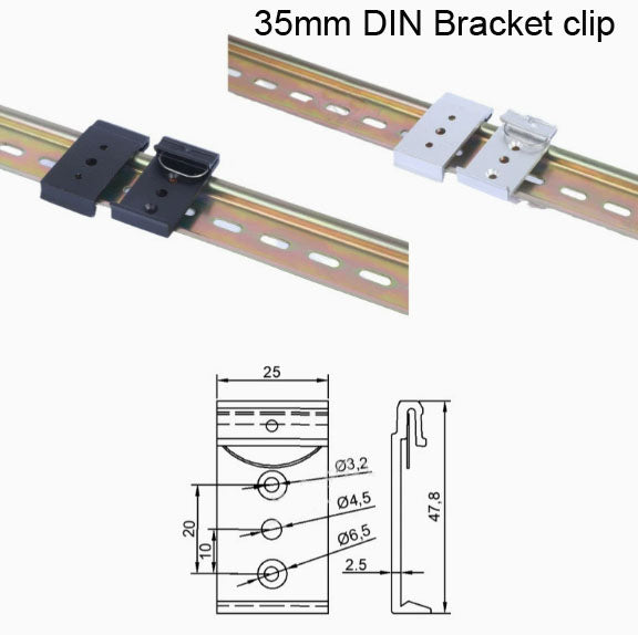 Vilros Pi 5 Case DIN Rail Mount