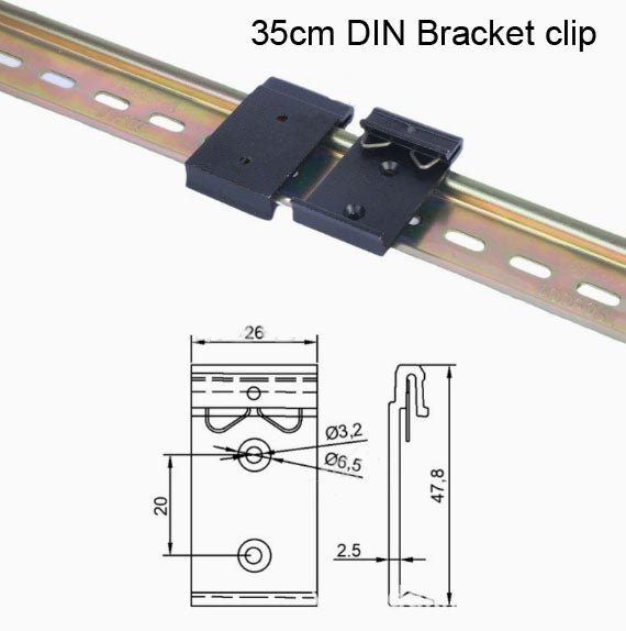 Vilros Pi 5 Case DIN Rail Mount