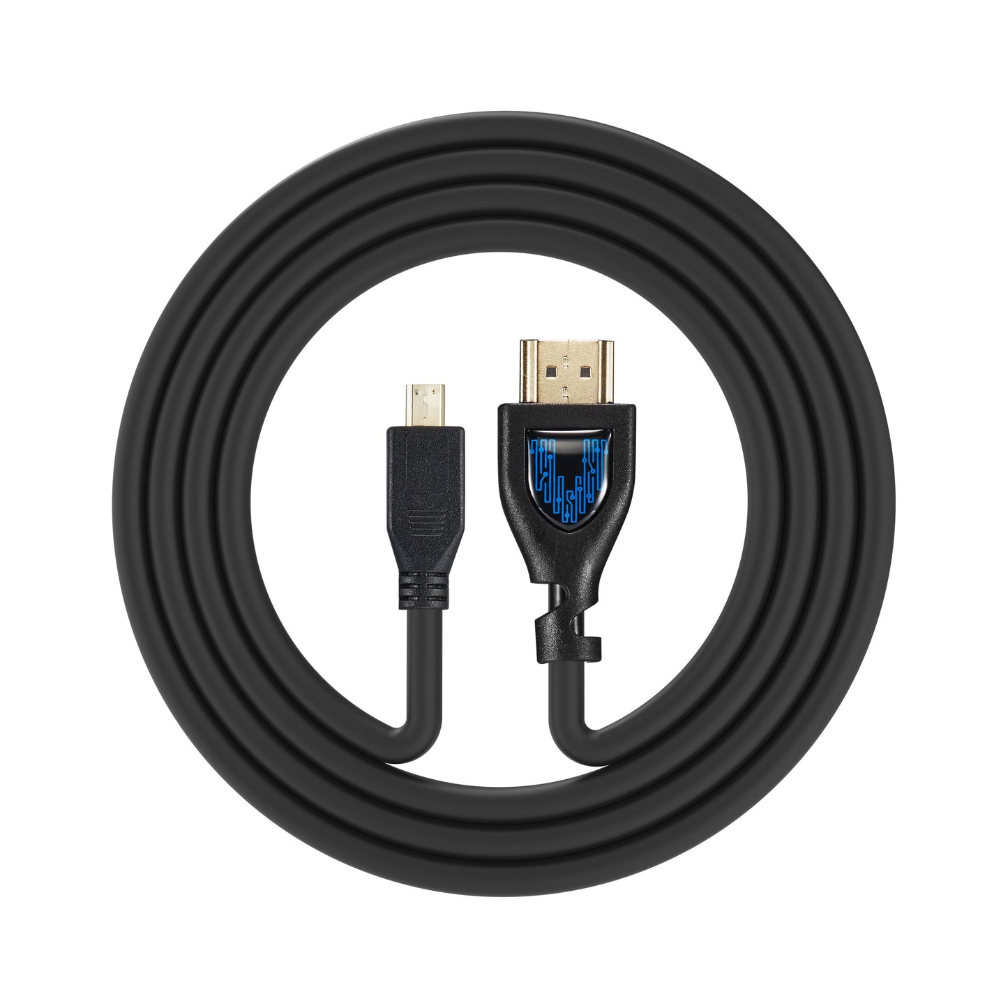 Vilros Micro-HDMI To Standard HDMI Cable - Designed For Raspberry Pi 4/5