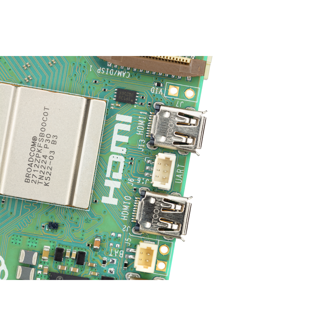 MP013553 Multicomp Pro, Boîtier Raspberry Pi 5+, Argent, avec carte  d'extension