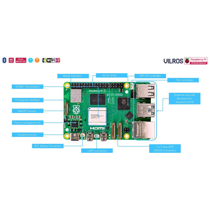 Vilros Raspberry Pi 5 Complete Starter Kit