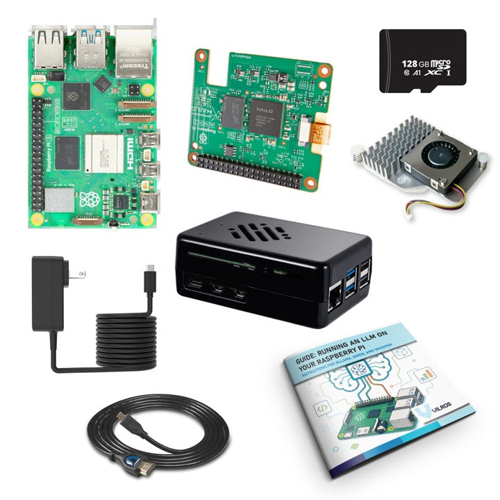 Raspberry Pi LLM Kit (Includes AI HAT+ 2)