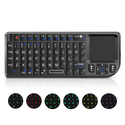 Mini 2.4 G Wireless Keyboard With Touch Pad with Internal Battery