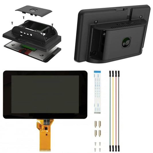 Official Raspberry Pi 7" Touchscreen with Pi 4 Compatible Case