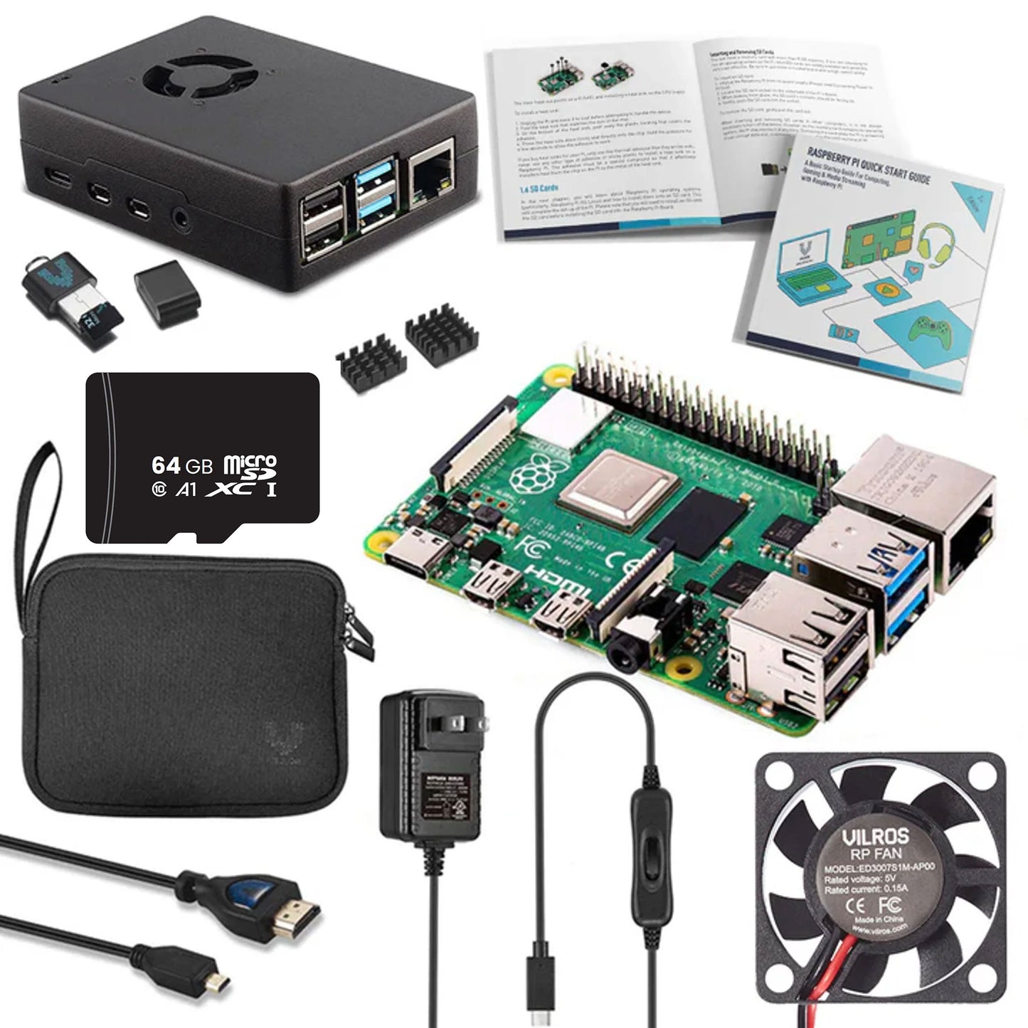 Vilros Raspberry Pi 4 Complete Starter Kit