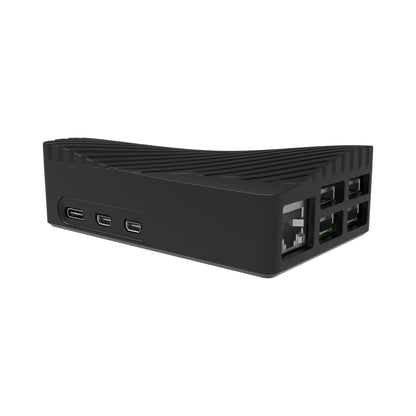 Vilros "WAVE" Raspberry Pi 5 Compatible Aluminum Alloy Active + Passive Cooling Case