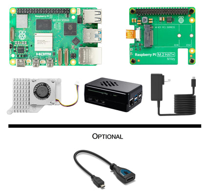 Vilros Raspberry Pi 5 Kit For Prophesee GenX320 Camera