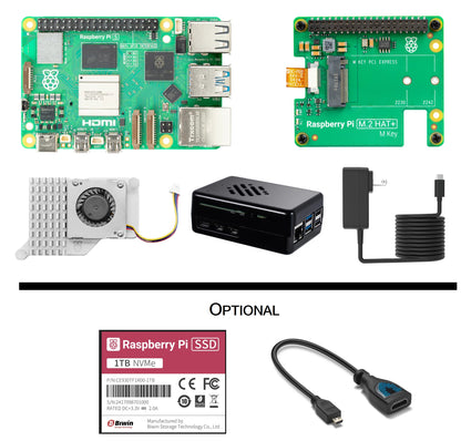 Vilros Raspberry Pi 5 Kit For Prophesee GenX320 Camera