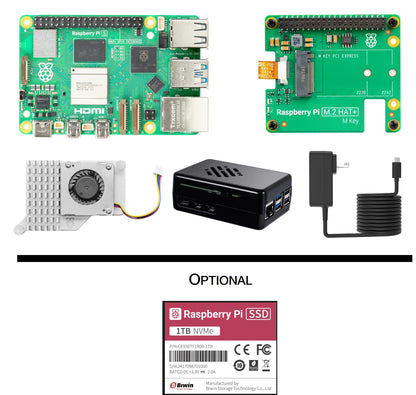Vilros Raspberry Pi 5 Kit For Prophesee GenX320 Camera