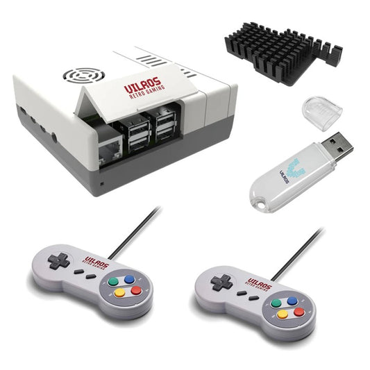 Retro Gaming Hardware Bundle for Raspberry Pi 5