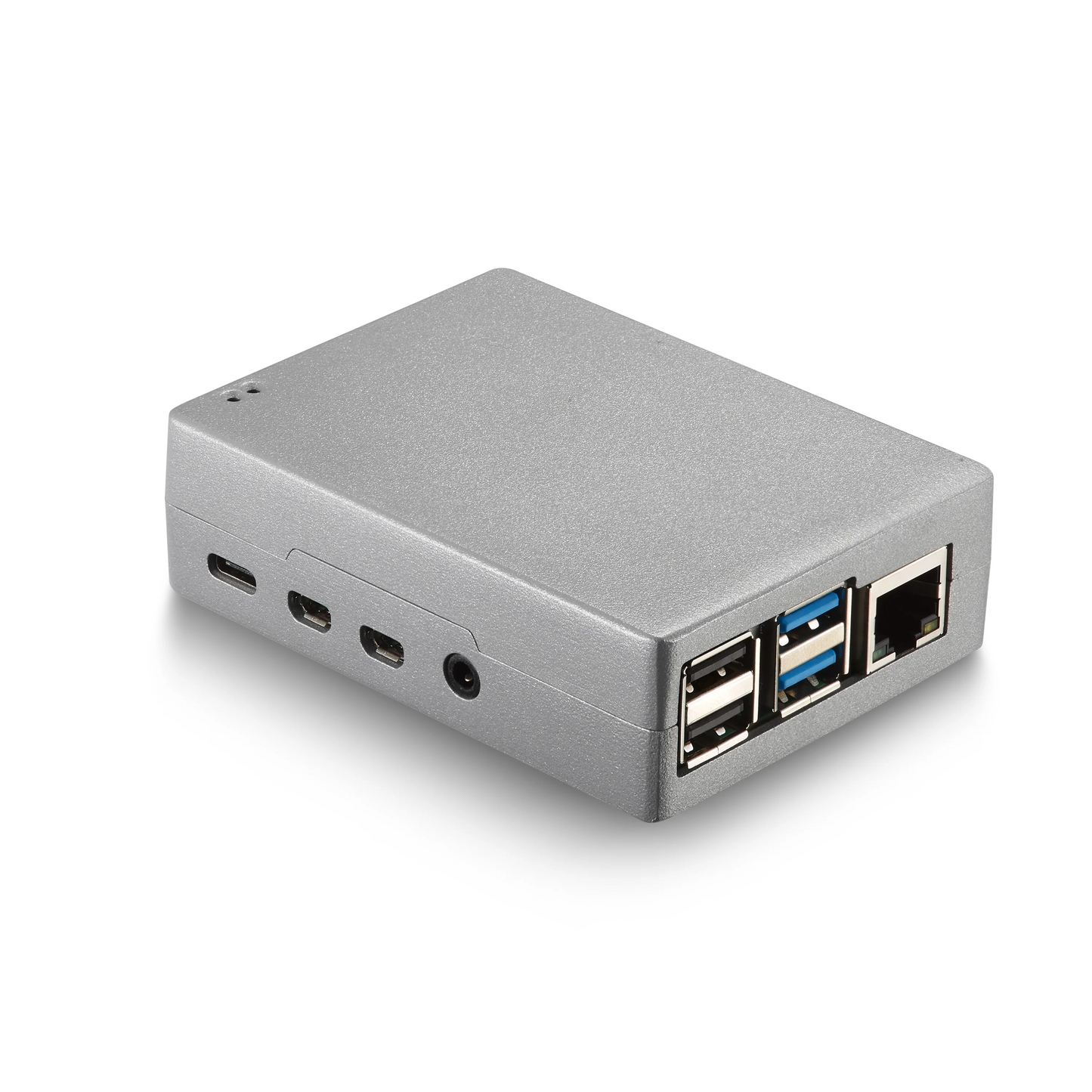 Vilros RP 4 Compatible Passive Cooling Case (Silver)-Custom Logo